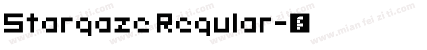 Stargaze Regular字体转换
